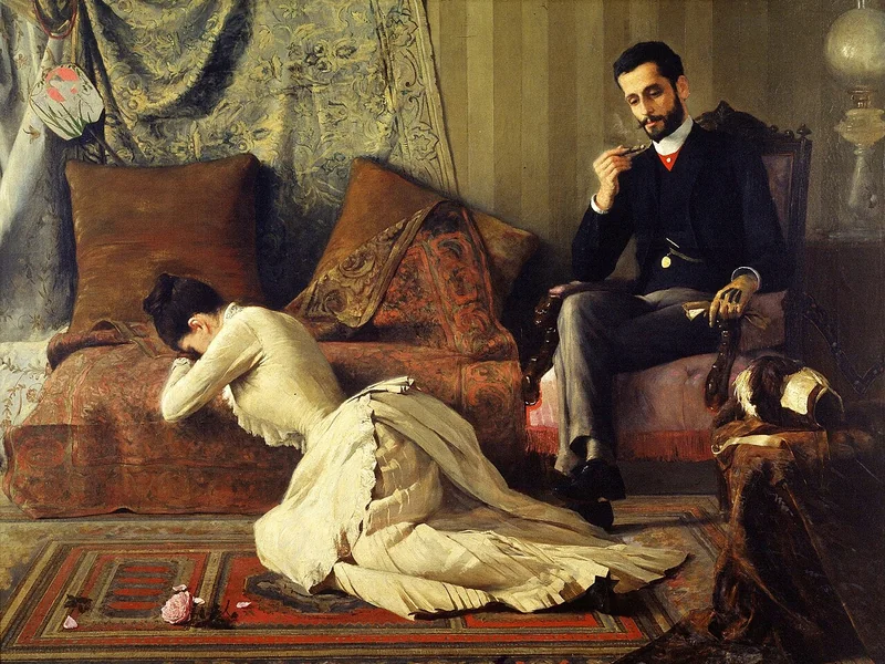 1858-Belmiro de Almeida - Arrufos, 1887